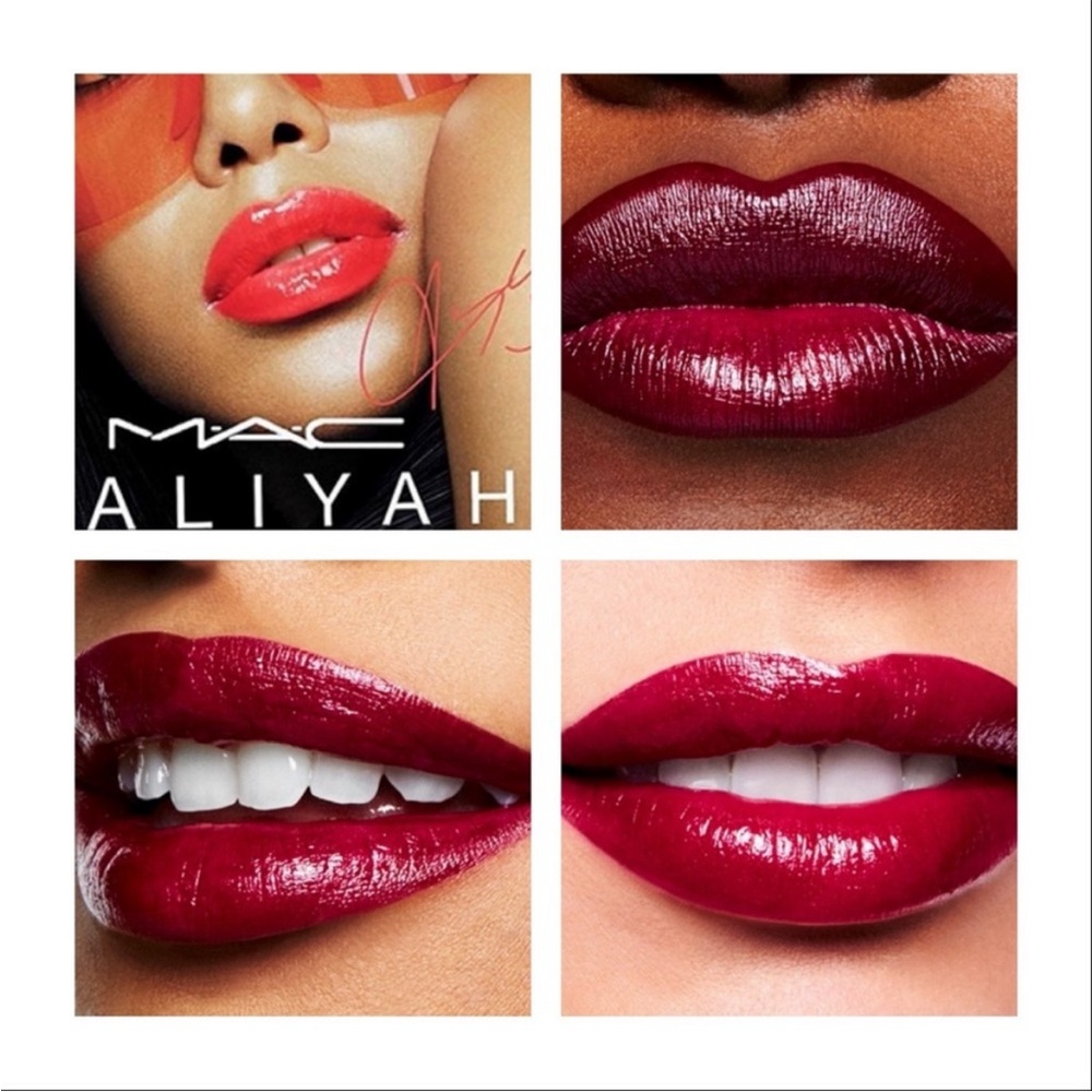Aaliyah MAC more than a woman lipstick